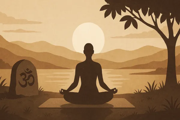 Sinnbild für ein ausgeglichenes ich